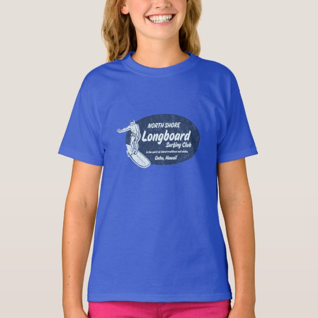 Camiseta Club Surfing Vintage T-Shirt (Frente)