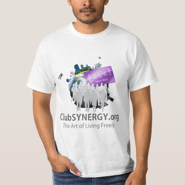 Camiseta Club SYNERGY - T-Shirt - Caras (Frente)