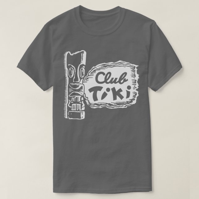 Camiseta Club Tiki (Frente do Design)