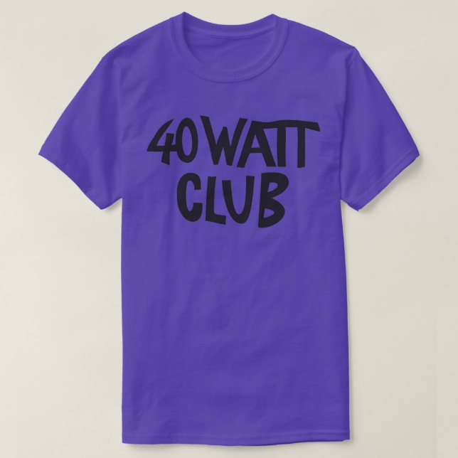 Camiseta Clube 40 Watt (Frente do Design)