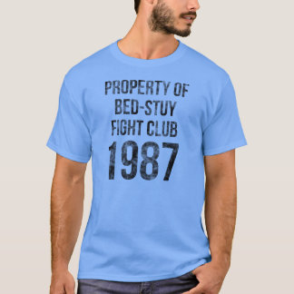 Camiseta Clube 87 da luta da Cama-Stuy de