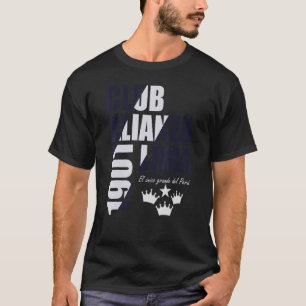 Camiseta Clube Alianza Lima Coração Futebol Peruano Homens