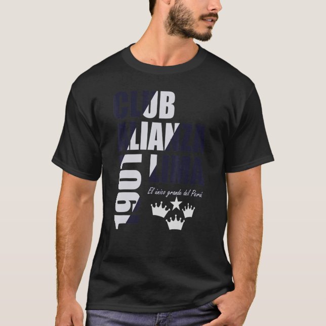 Camiseta Clube Alianza Lima Corazon Entretenimento (Frente)