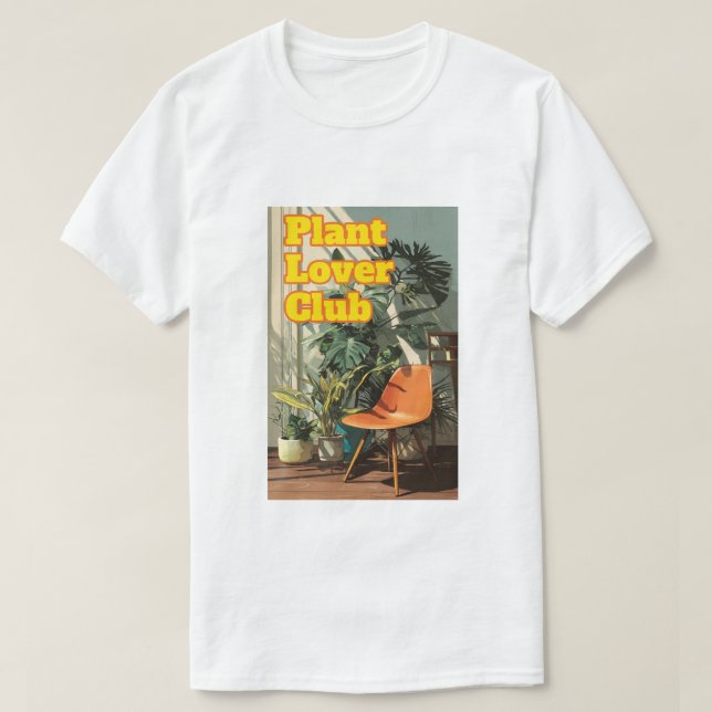Camiseta Clube Amante de Plantas (Frente do Design)