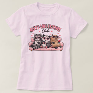 Camiseta Clube Anti-Dia dos Namorados Animal - Capivara Gam