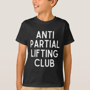 Camiseta Clube Anti Levantamento Parcial Academia Fitness L