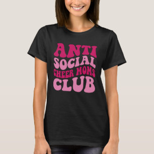 Camiseta Clube Anti Social Cheers Mãe Dizendo Groovy Wom