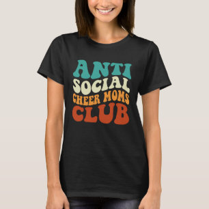 Camiseta Clube Anti Social Cheers Mãe Dizendo Retro Groo