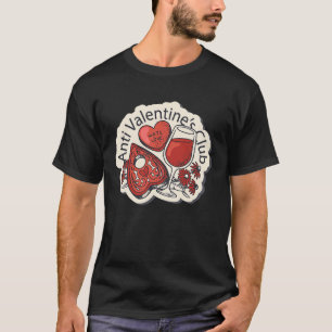 Camiseta Clube Anti-Valentine Men Dia de os namorados 1