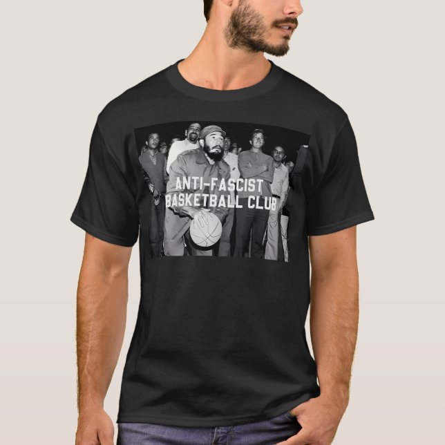 Camiseta Clube Antifascista de Basquete (Frente)