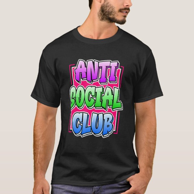 Camiseta Clube Antissocial (Frente)