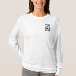 Camiseta Clube Apres Ski Logotipo da Montanha - Inverno Mas
