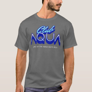 Camiseta Clube Aqua, casa do enorme andar de trás