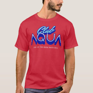Camiseta Clube Aqua, casa do enorme andar de trás