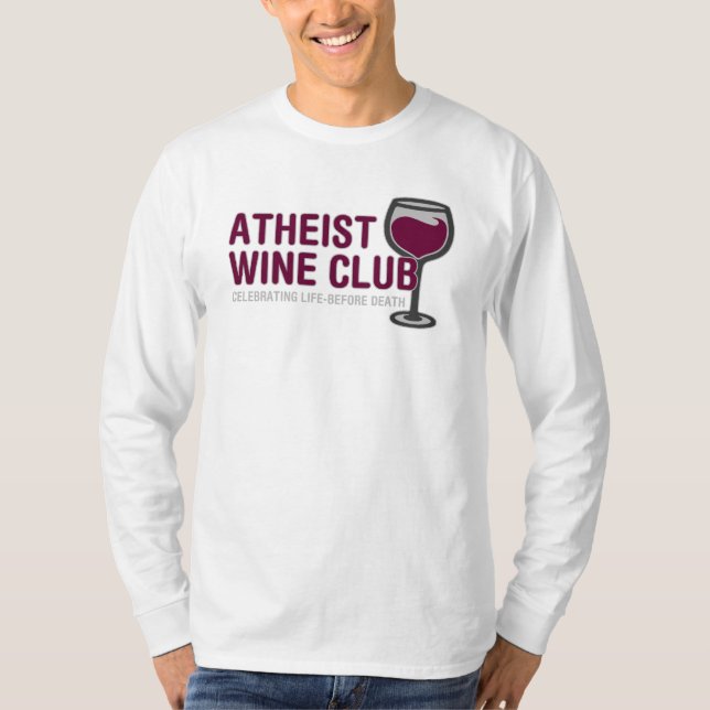 Camiseta Clube ateu do vinho (Frente)