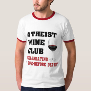 Camiseta Clube ateu do vinho