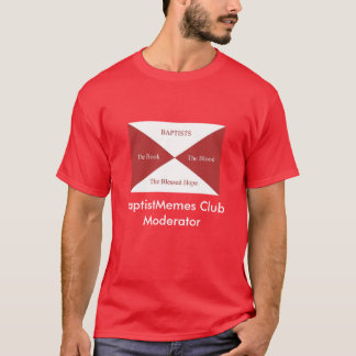 Camiseta Clube baptista de Memes: Monitor (escuro)
