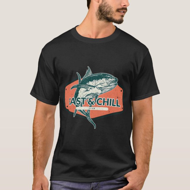 Camiseta Clube Cast & Chill  (Frente)