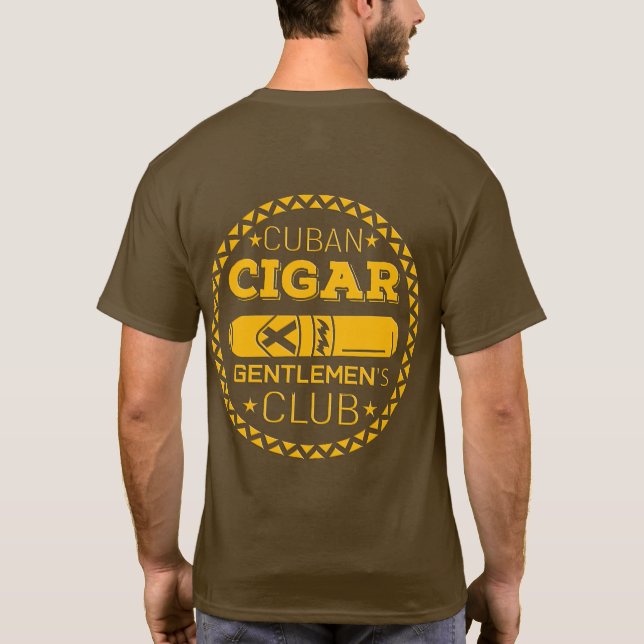 CAMISETA CLUBE CIGAR CUBANO POR EKLEKTIX (Verso)