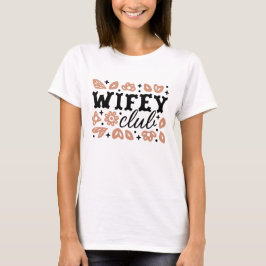 Camiseta Clube da esposa cowboy esposa estética country cow