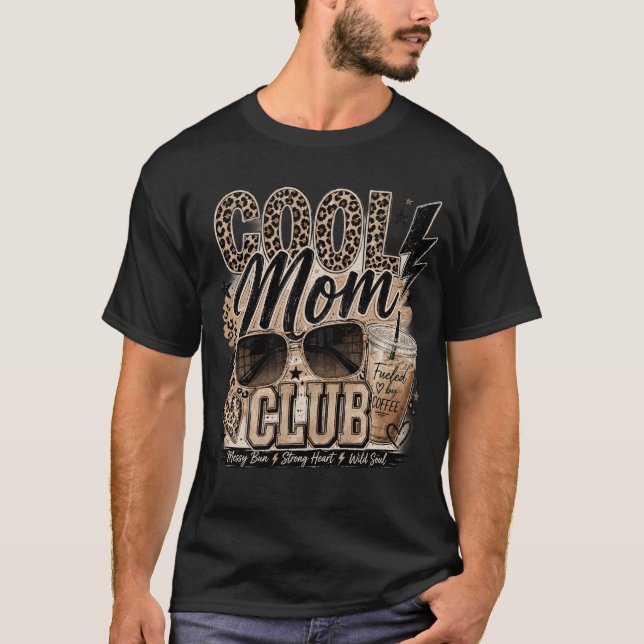 Camiseta clube da mãe legal (Frente)