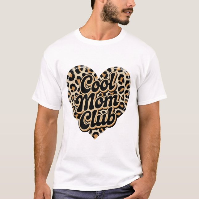 Camiseta Clube da mãe legal (Frente)
