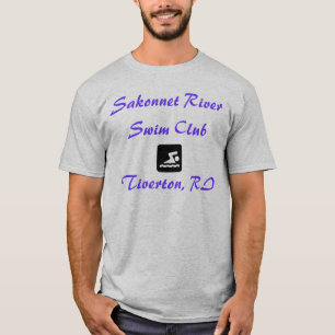 Camiseta Clube da natação do rio de Sakonnet, Tiverton, R