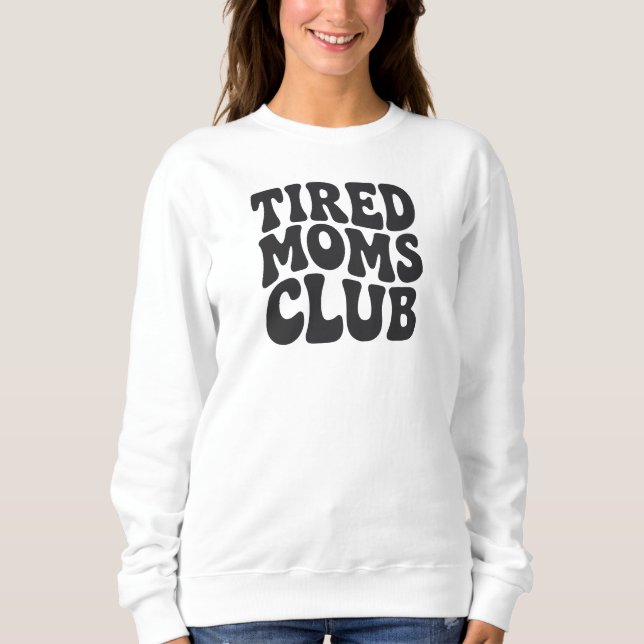 Camiseta Clube das Mães Cansadas Vida Divertida (Frente)