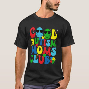 Camiseta Clube das Mães de Autismo Groovy Legal Clube de Co