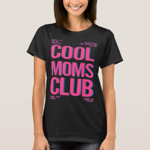 Camiseta Clube das mães legais retrô feliz dia das mães mam