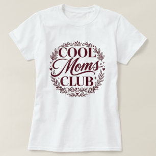 Camiseta CLUBE das Mães LEGAIS Tipografia Moderna