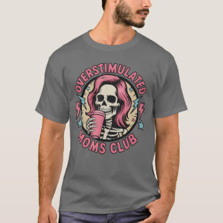 Camiseta Clube das Mães Superestimuladas Saúde Mental da Mã