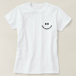 Camiseta Clube das Tias Legais Tipografia Simples