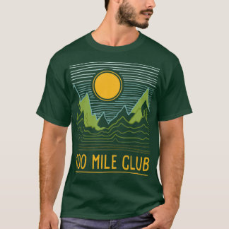 Camiseta Clube de 100 Mile Running Marathon Runner