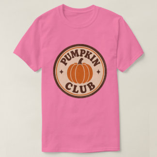 Camiseta Clube de Abóbora Estilo Vintage de Outono