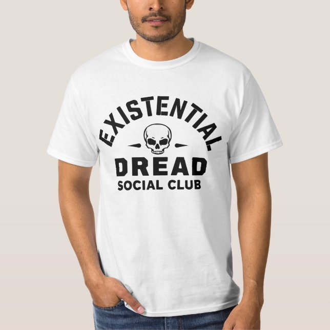 Camiseta Clube de Ansiedade Existencial  (Frente)