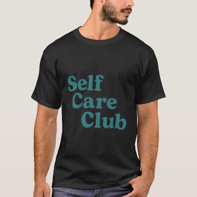 Camiseta Clube de Autoatendimento Inspirando Autoamor estét (Frente)