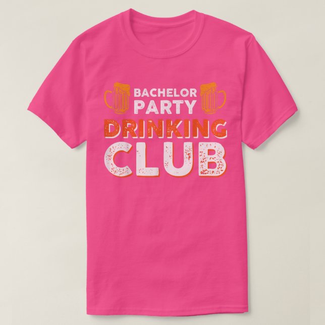 Camiseta Clube de Bebendos de Bachelor (Frente do Design)