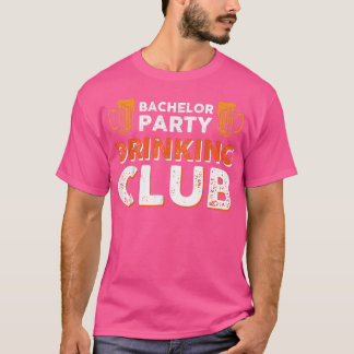Camiseta Clube de Bebidas para Festa de Solteiro