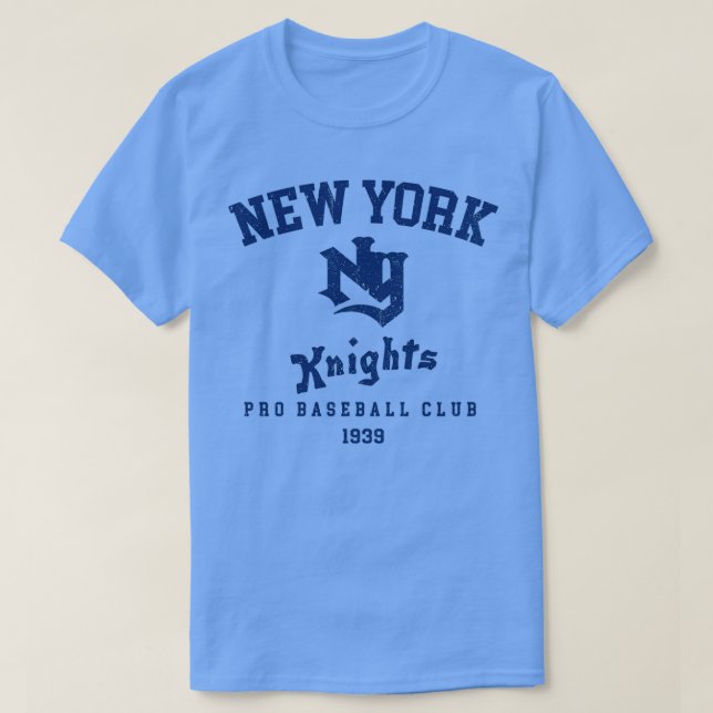 Camiseta Clube de Beisebol do New York Knights (Frente do Design)