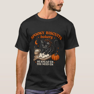 Camiseta Clube de Biscoitos Assustadores Gato Amante de Hal
