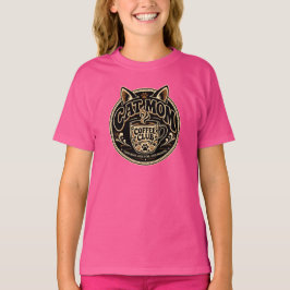Camiseta Clube de Café Mãe de Gato