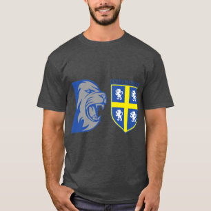 Camiseta Clube de Críquete do Condado de Durham Oversize