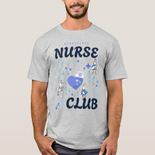 Camiseta Clube de Enfermagem - Equipe de Enfermeira de Viag