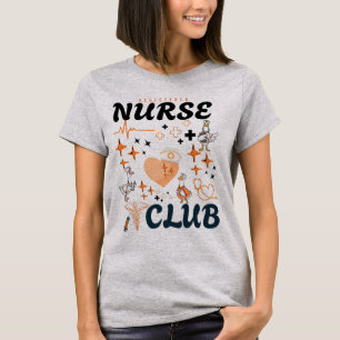 Camiseta Clube de Enfermagem - Profissão de Enfermeiro de S