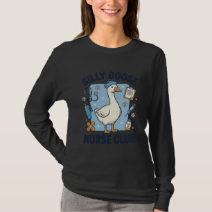 Camiseta Clube de Enfermeira Pato Tolo Design de Vetor de E