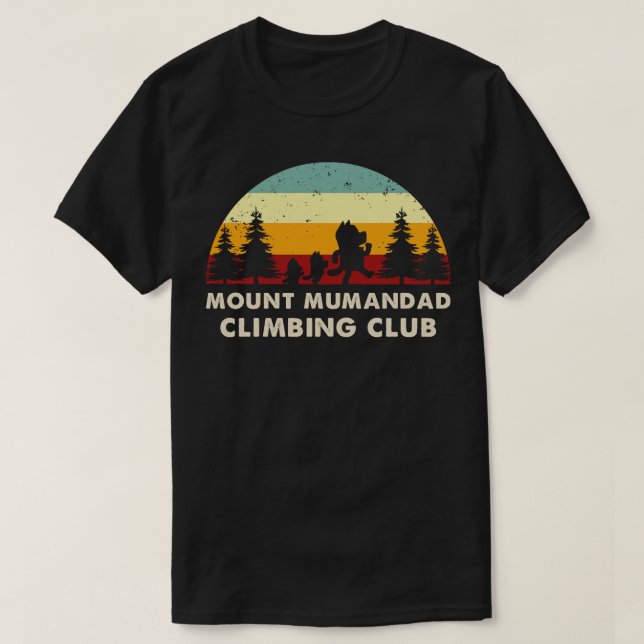 Camiseta Clube de Escalada do Monte Mumandad (Frente do Design)