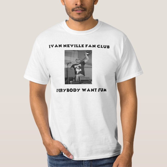 Camiseta Clube de fãs de Ivan Neville (Frente)