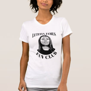 Camiseta Clube de Fãs de Letitia James