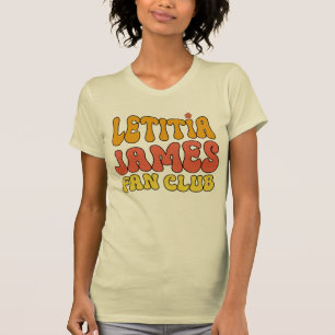 Camiseta Clube de Fãs de Letitia James